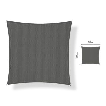 Schaduwdoek vierkant 4.00x4.00 meter