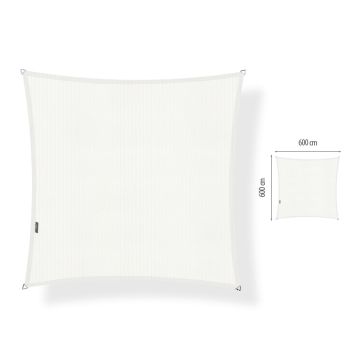Schaduwdoek vierkant 6.00x6.00 meter