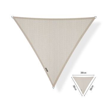 Schaduwdoek driehoek 3.00x3.00x3.00 meter waterdicht