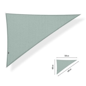 Schaduwdoek driehoek 90° 4.00x5.00x6.40 meter
