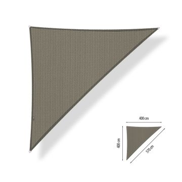 Schaduwdoek driehoek 90° 4.00x4.00x5.70 meter