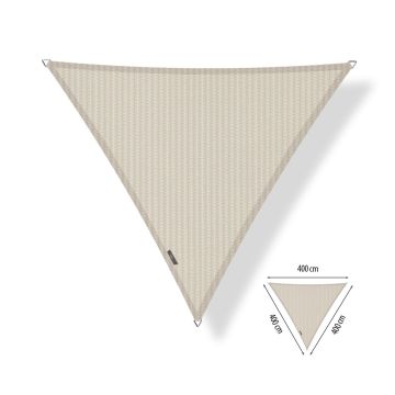 Schaduwdoek driehoek 4.00x4.00x4.00 meter