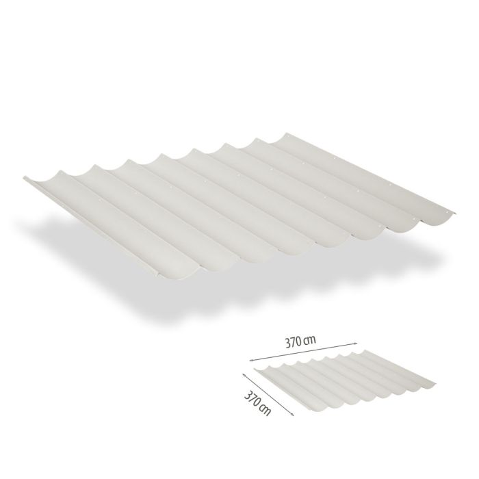 Harmonicadoek incl. bevestigingsset 3.70x3.70 - Sahara Sand main product photo