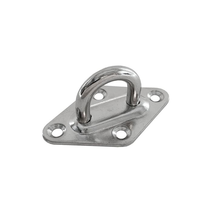 Plaat met oog RVS A4 M8 main product photo