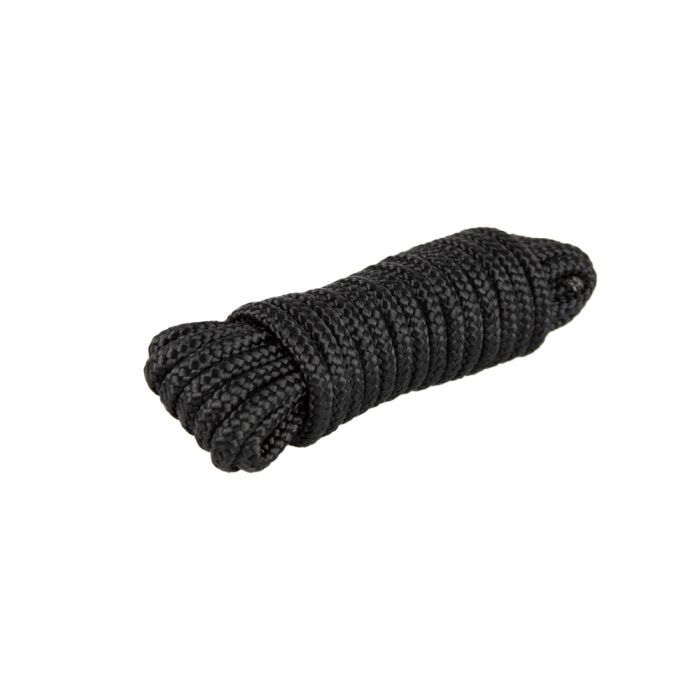 Polyester koord zwart 6mm L = 4 m main product photo