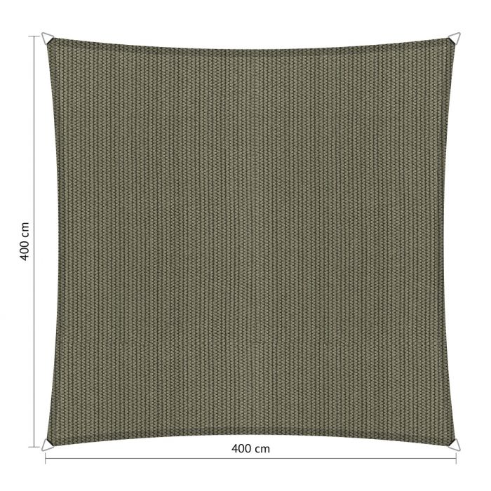 Schaduwdoek vierkant 4,00x4,00 meter main product photo