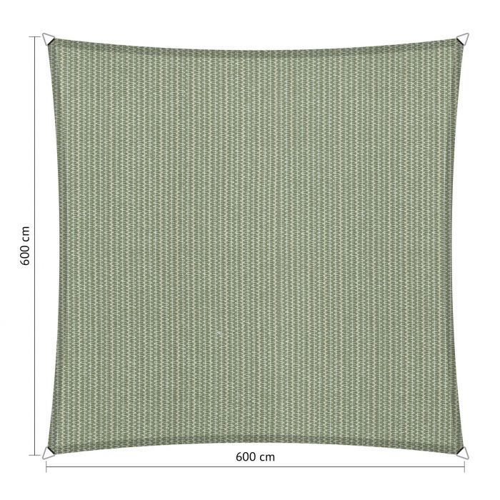 Schaduwdoek vierkant 6,00x6,00 meter main product photo