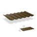 Harmonicadoek incl. bevestigingsset 2.00x4.00 - Japanese Brown