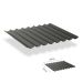 Harmonicadoek incl. bevestigingsset 3.70x5.00 - Deep Grey